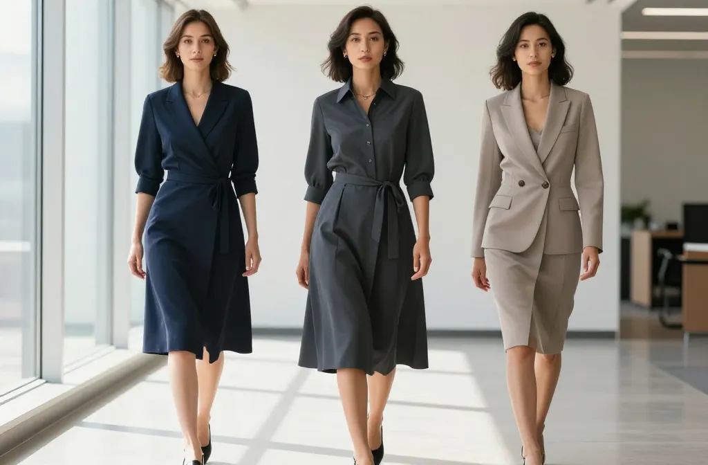 Read more about the article 17 Business Casual Dresses That Make Office Dressing Simple in 7 Looks