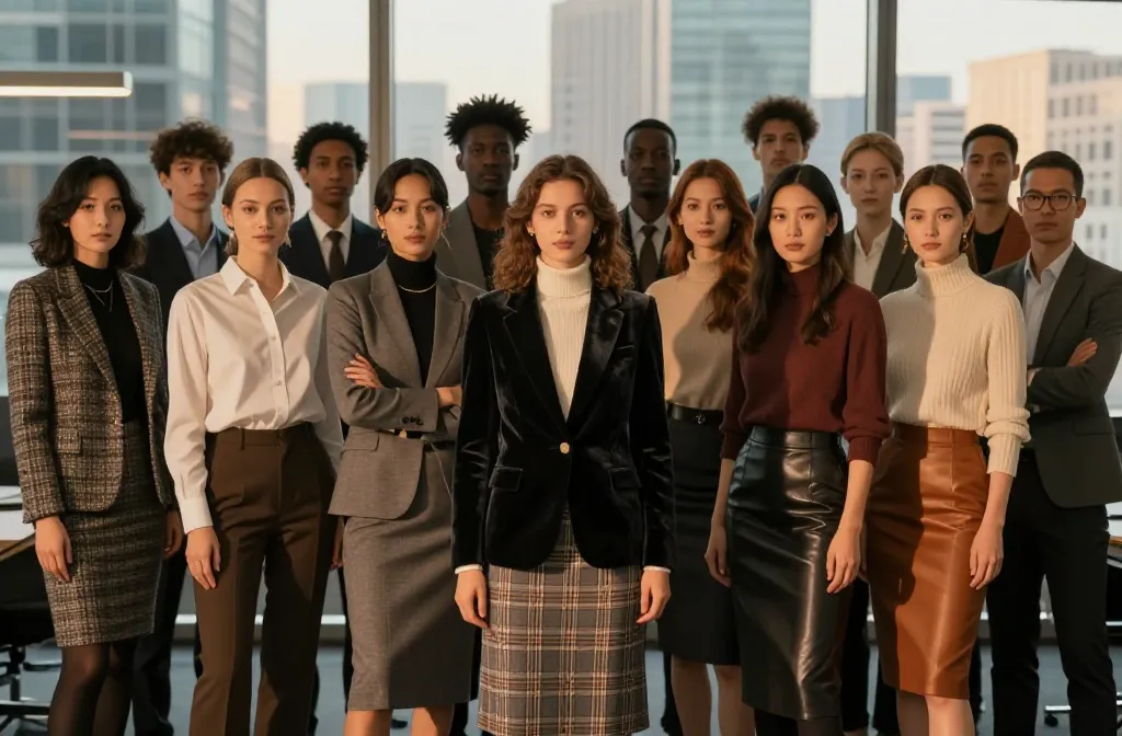 Read more about the article 15 Autumn Business Casual Outfits for a Stylish Workweek: Chic Week Uniforms